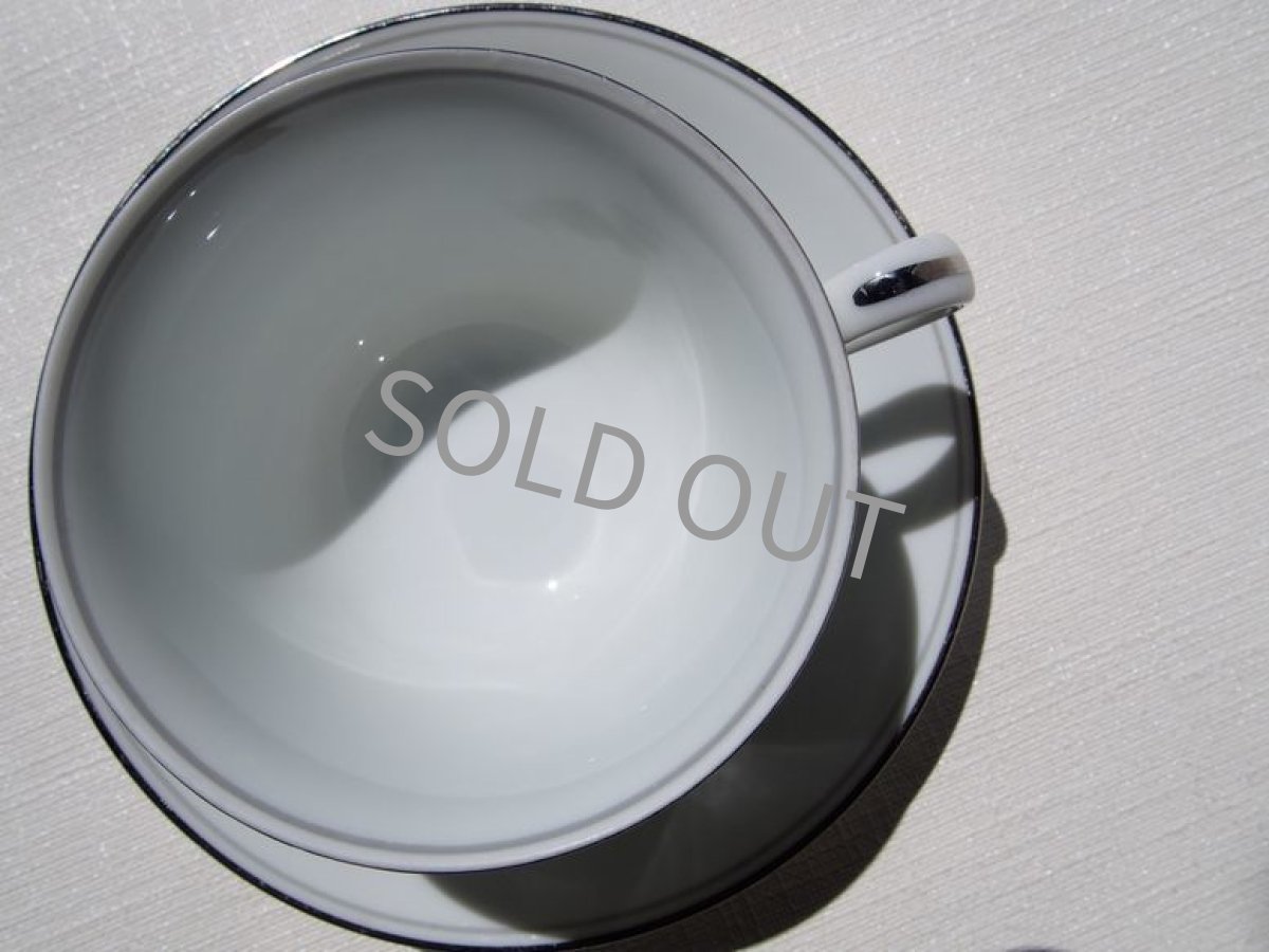 画像10: ノリタケ カップ＆ソーサー rosemarie (10)