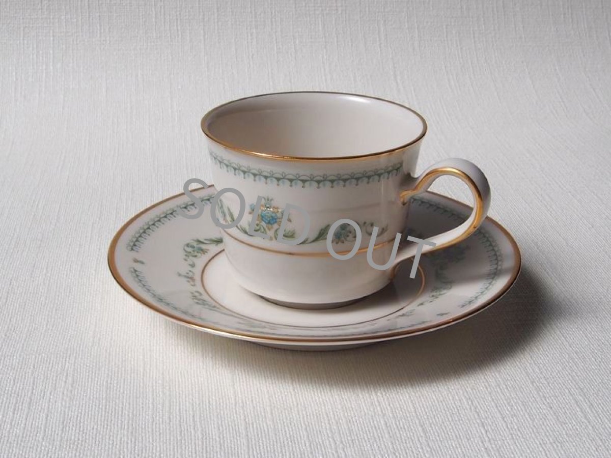 画像6: ノリタケ アイボリーチャイナ Blakesley デミタスカップ＆ソーサー (6)