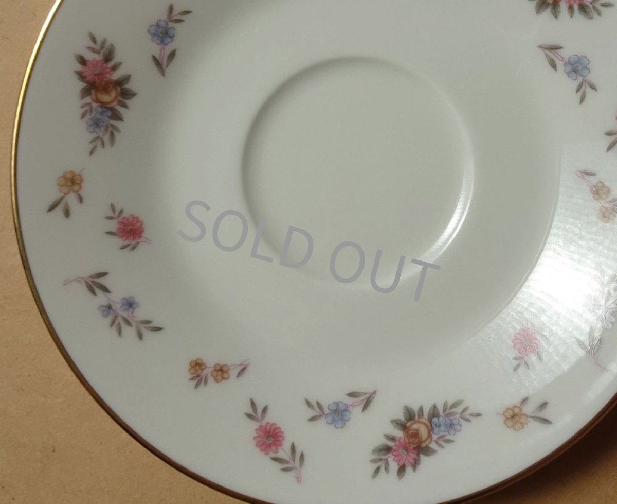 画像12: ノリタケ アイボリーチャイナ　カップ＆ソーサー　小花柄 (12)