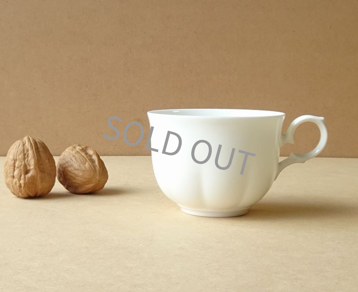 画像14: ノリタケ ボーンチャイナ　カップ＆ソーサー　白  (14)