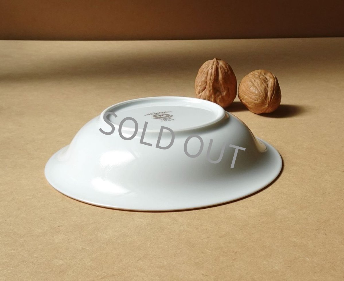 画像10: プレミアノリタケ　深皿 小　金彩白磁 13.5cm (10)