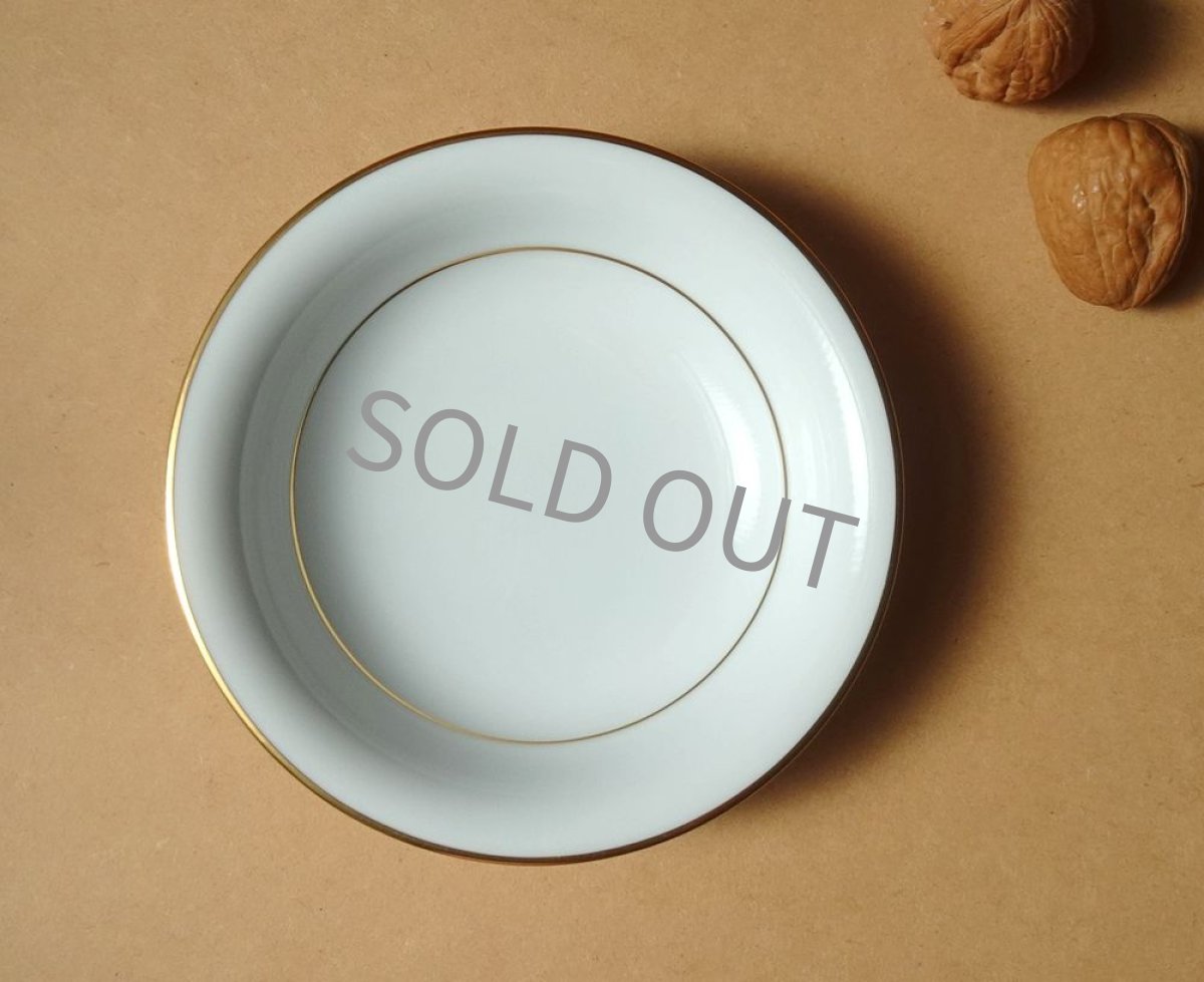 画像3: プレミアノリタケ　深皿 小　金彩白磁 13.5cm (3)