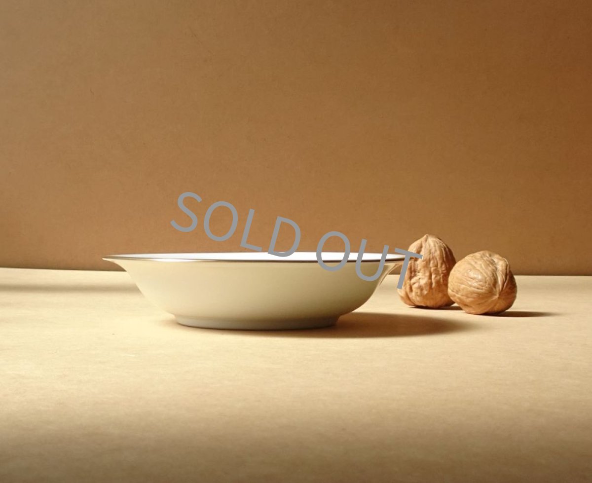 画像4: プレミアノリタケ　深皿 小　金彩白磁 13.5cm (4)