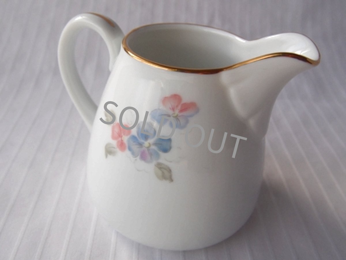 画像2: プレミアノリタケ Princess　ミルクポット 小花 (2)