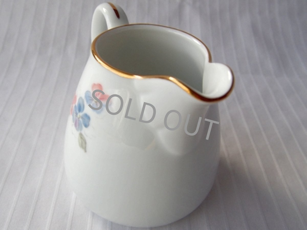 画像6: プレミアノリタケ Princess　ミルクポット 小花 (6)