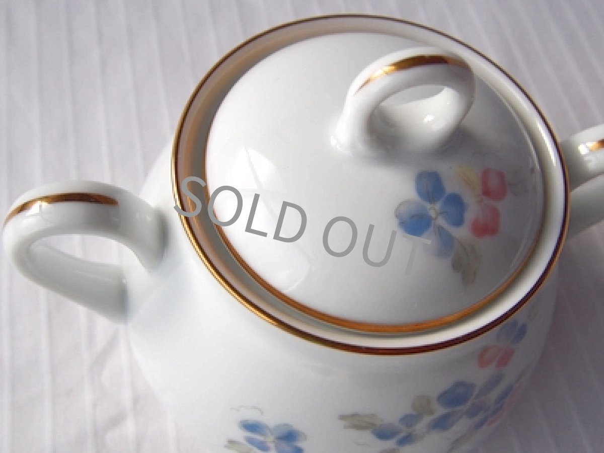 画像5: プレミアノリタケ Princess　シュガーポット 小花 (5)