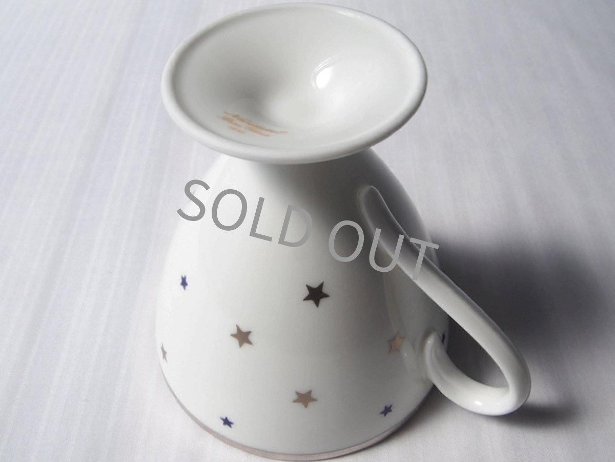画像10: ノリタケ ボーンチャイナ 脚付きマグカップ　星 (10)