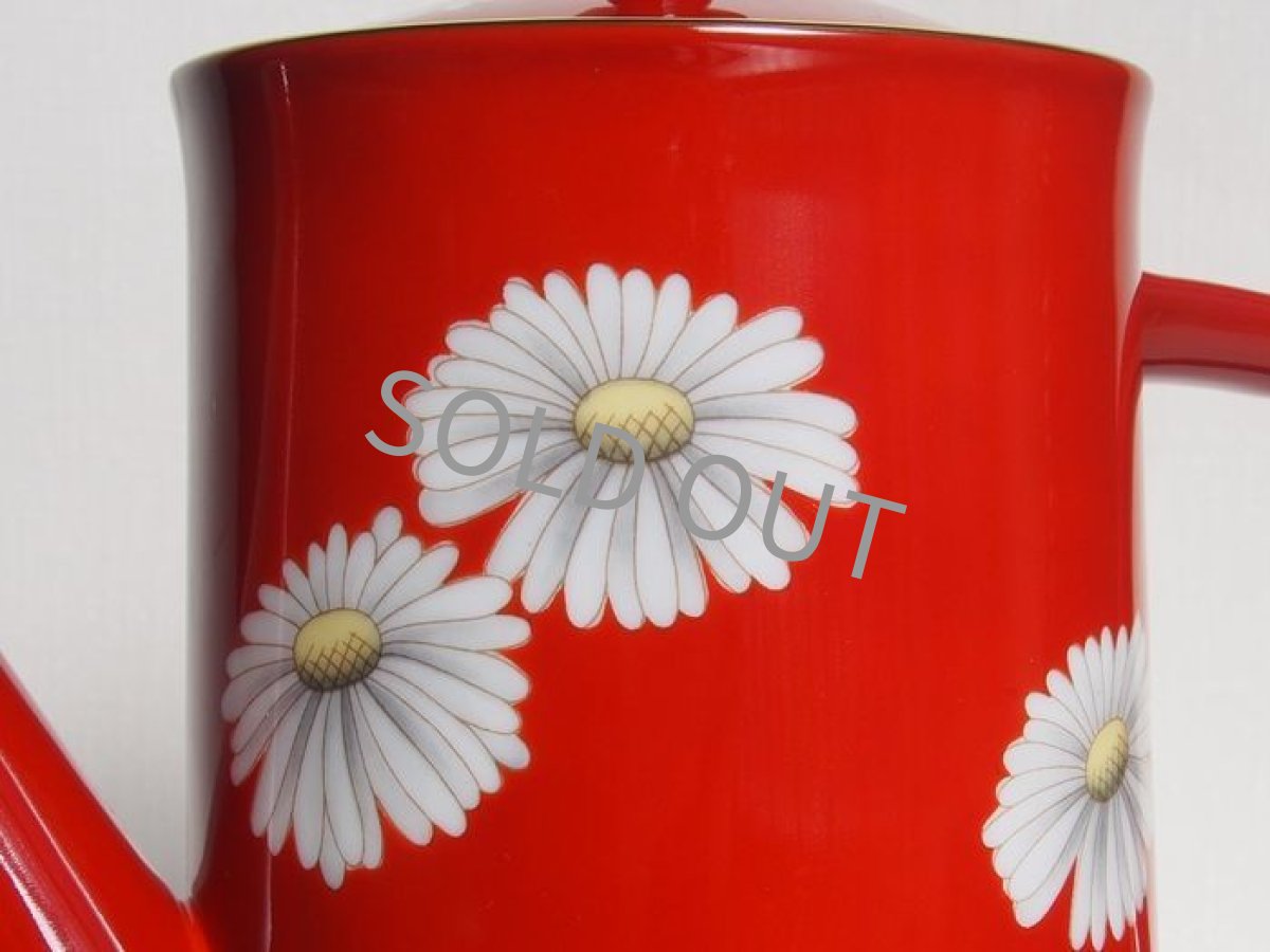 画像13: 【売約済】プレミアノリタケ　朱地白菊のセット  (13)