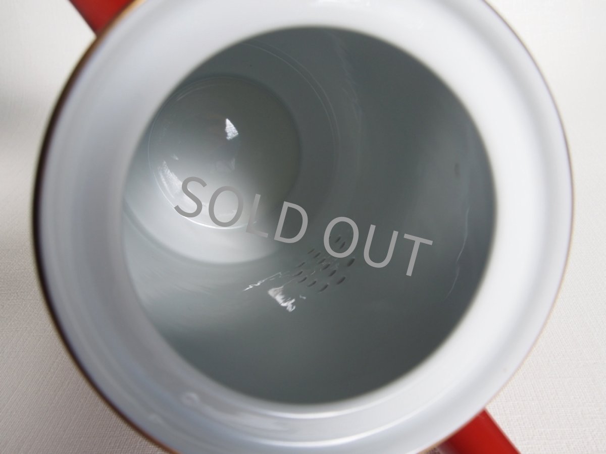 画像12: 【売約済】プレミアノリタケ　朱地白菊のセット  (12)