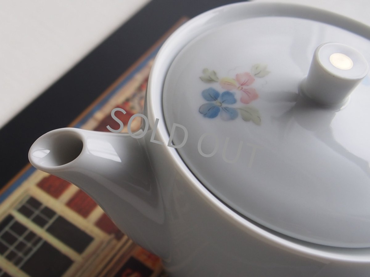 画像12: プレミアノリタケ Princess　 急須　ハナミズキ (12)