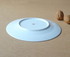 画像17: 大倉陶園 ケーキ皿 ブルーローズ 岡染め 20cm (17)
