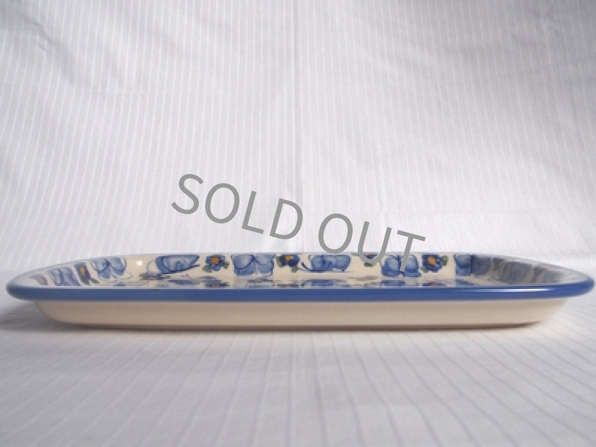 画像6: ポーランド食器　バタフライトレイ  18.6cm ボレスワヴィエツ製 (6)