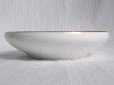 画像5: 東洋陶器　菓子鉢 白磁金彩 陽刻 21cm (5)