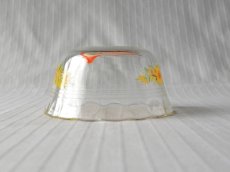 画像8: レトロ パイレックス 耐熱カスタードカップ 小 ひまわり 日本製 9cm (8)