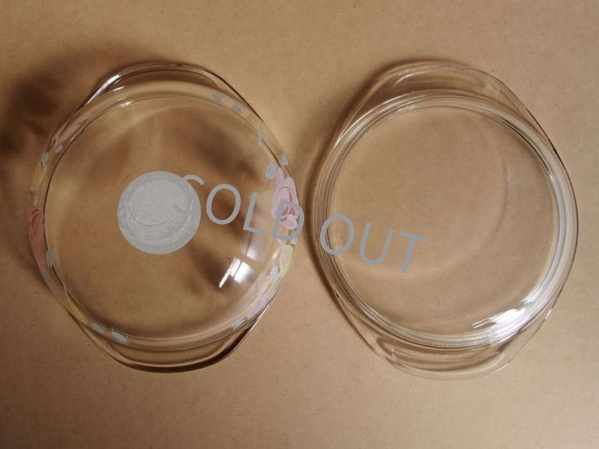 画像11: パイレックス 岩城硝子　耐熱キャセロール 中 日本製 19cm(7) 花 (11)