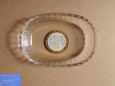 画像1: パイレックス 岩城硝子　耐熱グラタン皿 日本製 18cm(5) (1)