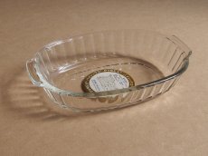 画像3: パイレックス 岩城硝子　耐熱グラタン皿 日本製 18cm(5) (3)