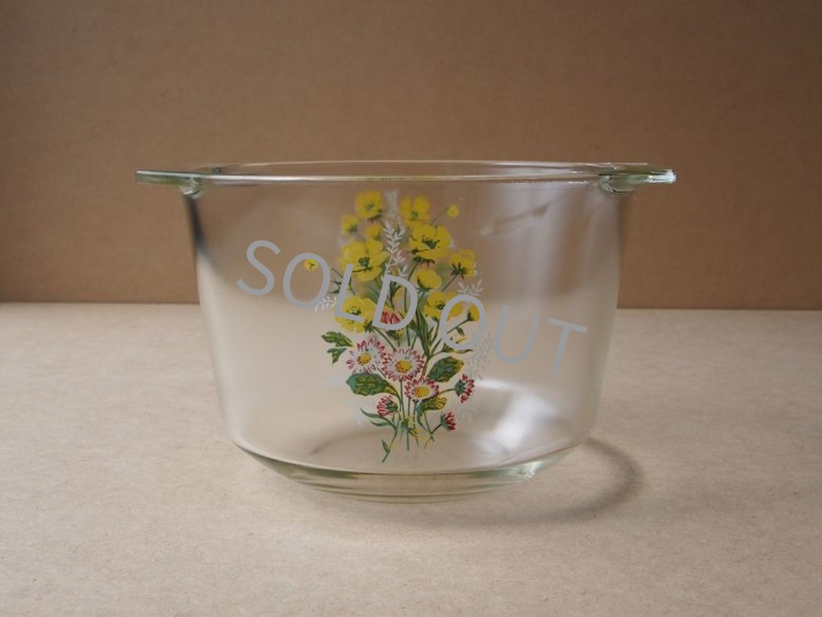 画像6: レトロ パイレックス 岩城硝子 ミキシングボール ブーケ 日本製 (6)