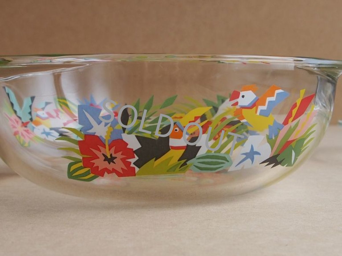 画像10: レトロ パイレックス キャセロール 中 熱帯 日本製 19cm(6) (10)