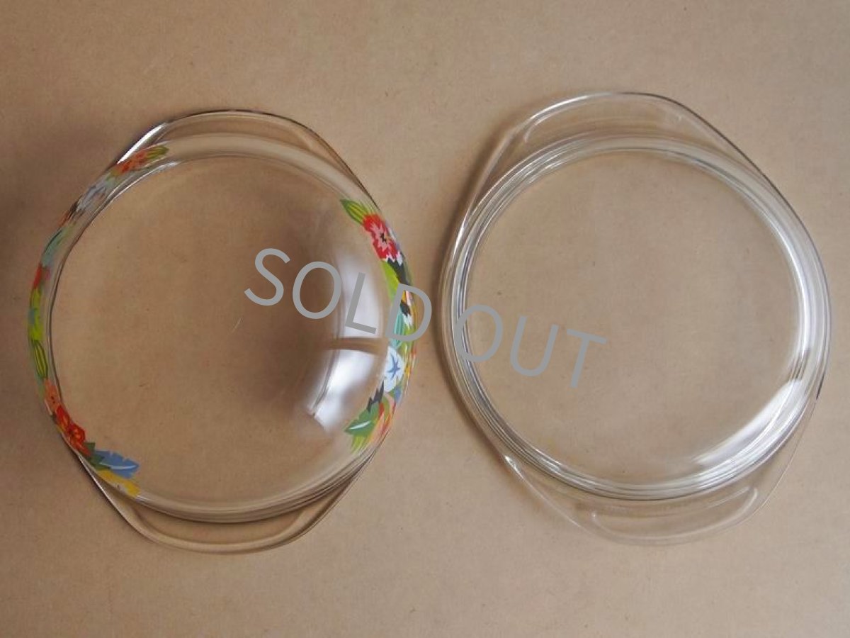 画像12: レトロ パイレックス キャセロール 中 熱帯 日本製 19cm(6) (12)