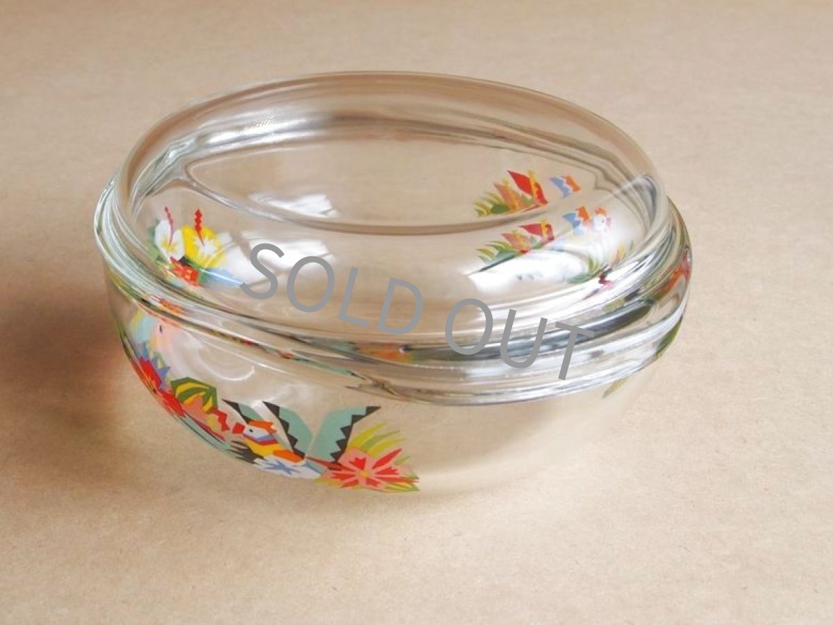 画像3: レトロ パイレックス キャセロール 中 熱帯 日本製 19cm(6) (3)