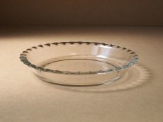画像9: パイレックス 岩城硝子　耐熱ふち飾り皿 中 19cm 日本製 (9)