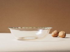 画像6: パイレックス 岩城硝子 耐熱ふち飾り深皿 日本製 17cm (6)