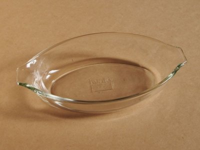 画像1: パイレックス 岩城硝子　耐熱グラタン皿 日本製 19cm(4)