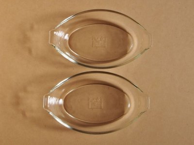 画像2: パイレックス 岩城硝子　耐熱グラタン皿 日本製 19cm(4)