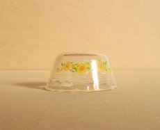 画像10: レトロ パイレックス 耐熱カスタードカップ 小 ひまわり 日本製 9cm (10)
