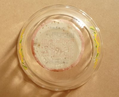 画像3: レトロ パイレックス 耐熱カスタードカップ 小 ひまわり 日本製 9cm