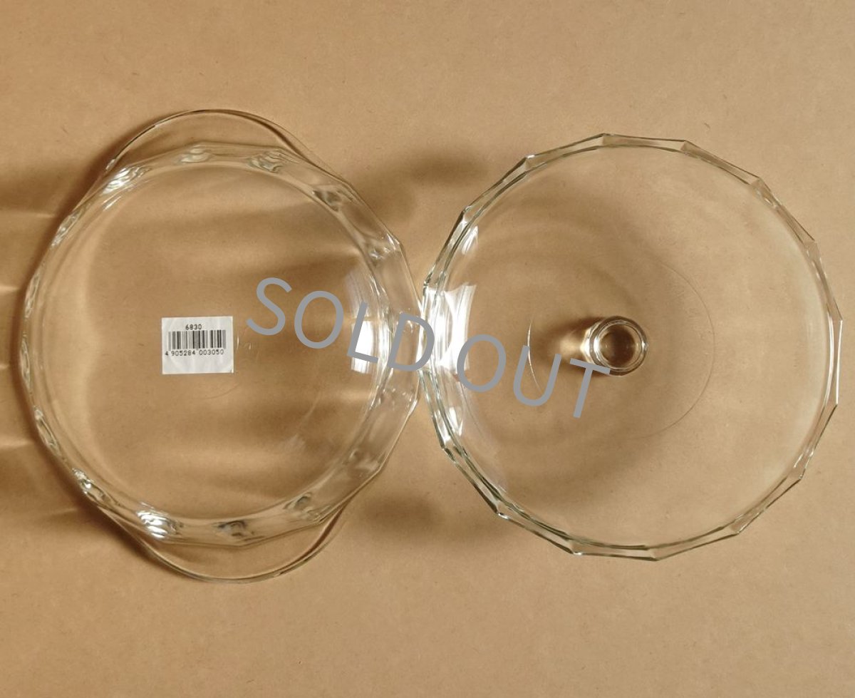 画像12: パイレックス 岩城硝子　耐熱 鍋蓋型キャセロール 中 日本製 19cm (12)