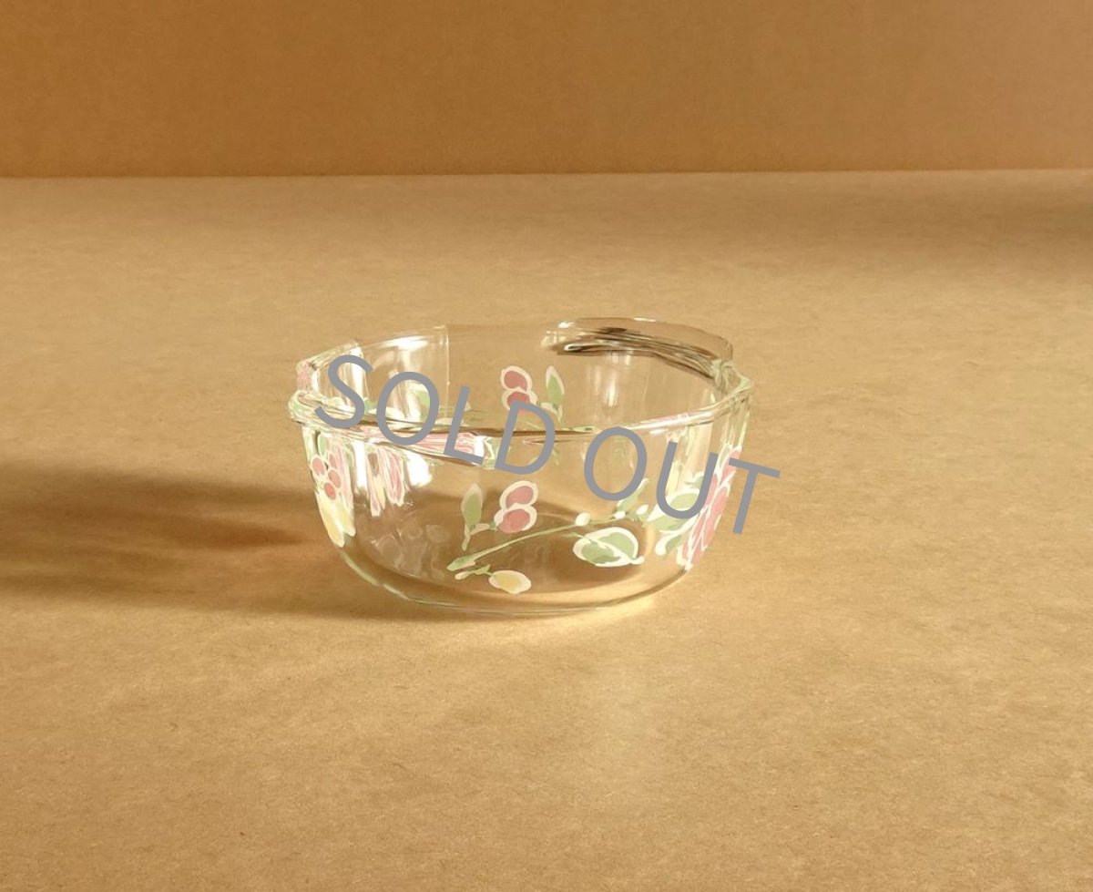 画像8: □outlet□レトロパイレックス 耐熱ココット 小 カントリーローズ 9cm  (8)