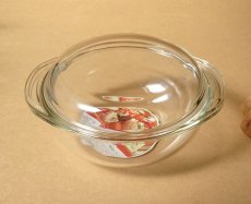 画像2: パイレックス 岩城硝子 耐熱キャセロール 中  日本製 19cm (2)
