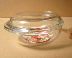 画像5: パイレックス 岩城硝子 耐熱キャセロール 中  日本製 19cm (5)