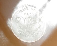 画像14: レトロ パイレックス 岩城硝子 耐熱パイ皿 黄花 22.5cm 日本製 (14)