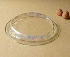 画像11: □outlet□レトロパイレックス 耐熱パイ皿 紫花 20cm 日本製 (11)