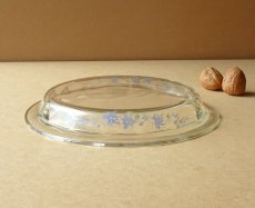 画像12: □outlet□レトロパイレックス 耐熱パイ皿 紫花 20cm 日本製 (12)