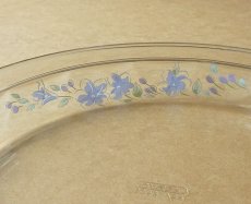 画像8: □outlet□レトロパイレックス 耐熱パイ皿 紫花 20cm 日本製 (8)