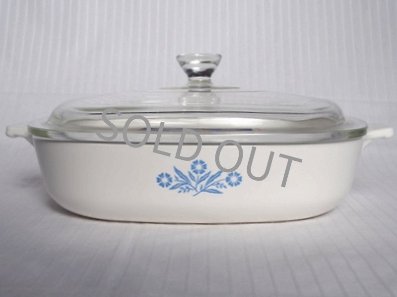 未使用品 CorningWare 2.5リットル 輸入品 パイロセラム USA製 CORNING USA コーニング パイロセラム 耐熱ガラス鍋キャセロール