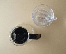 画像10: カリタ 直火ポット  0.6L 黒 6杯用 ドリッパー付き (10)