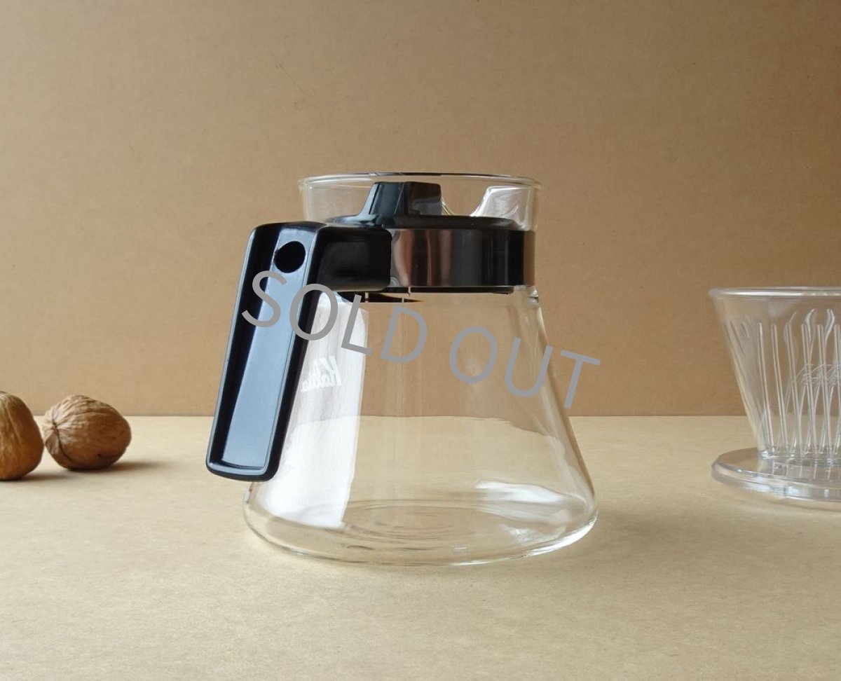 画像3: カリタ 直火ポット  0.6L 黒 6杯用 ドリッパー付き (3)