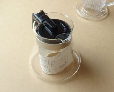 画像4: カリタ 直火ポット  0.6L 黒 6杯用 ドリッパー付き (4)