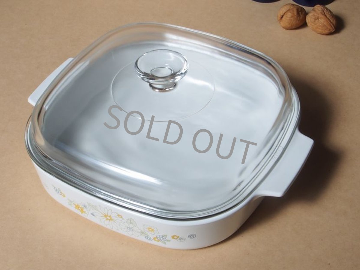 画像2: パイロセラム コーニング社 直火用両手鍋 2L (2)