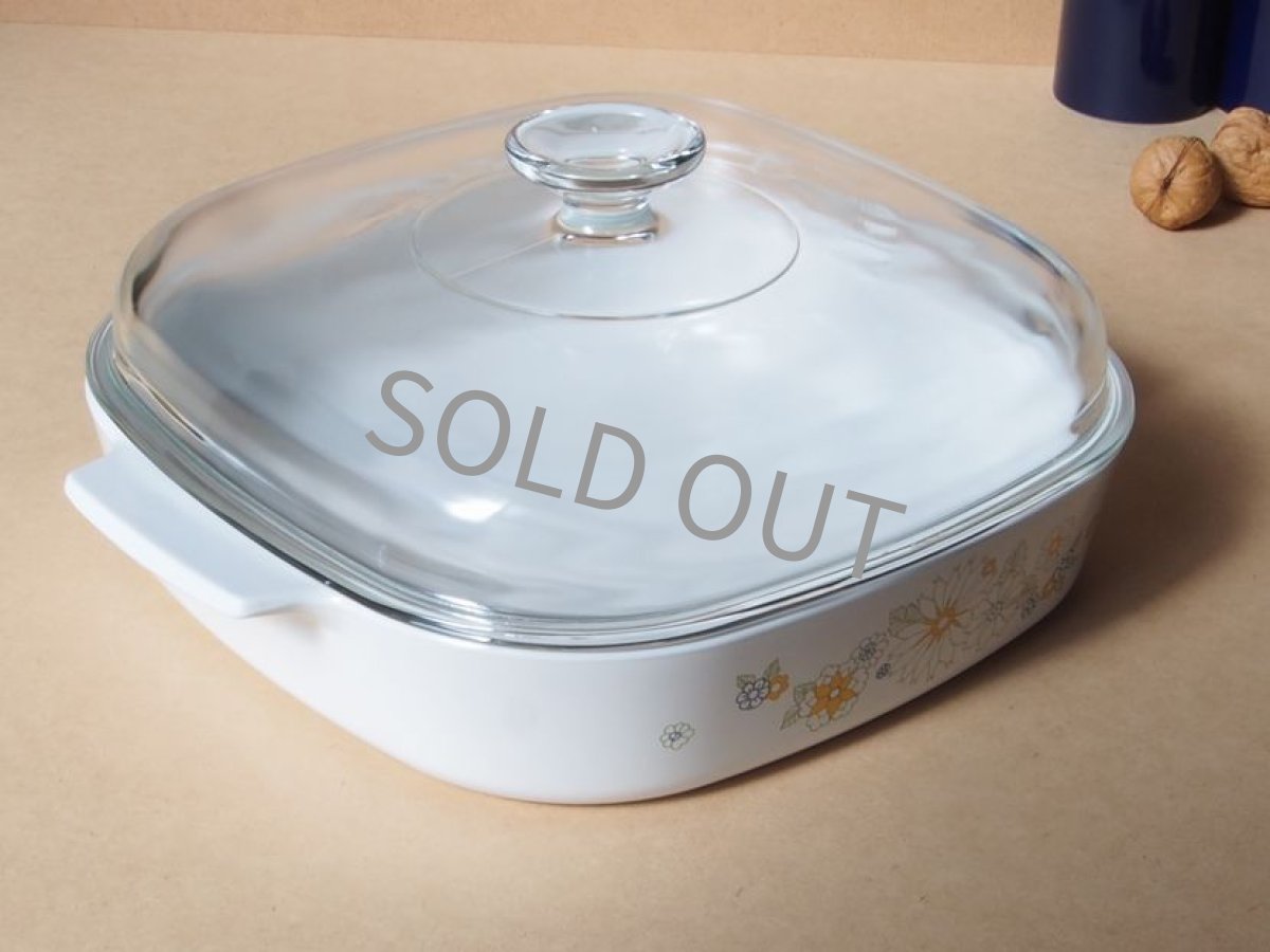 画像3: パイロセラム コーニング社 直火用両手鍋 2L (3)