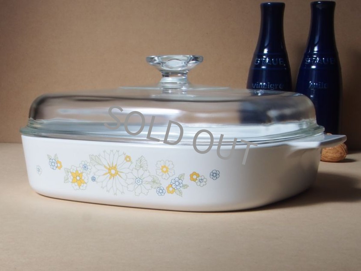 画像6: パイロセラム コーニング社 直火用両手鍋 2L (6)