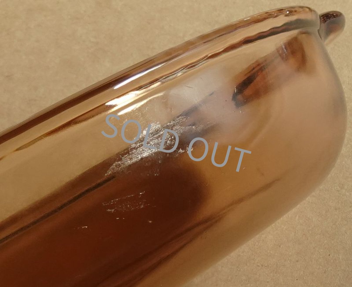 画像13: 【ご売約済】□outlet□VISION コーニング社USA　グラタン皿 アンバー (13)