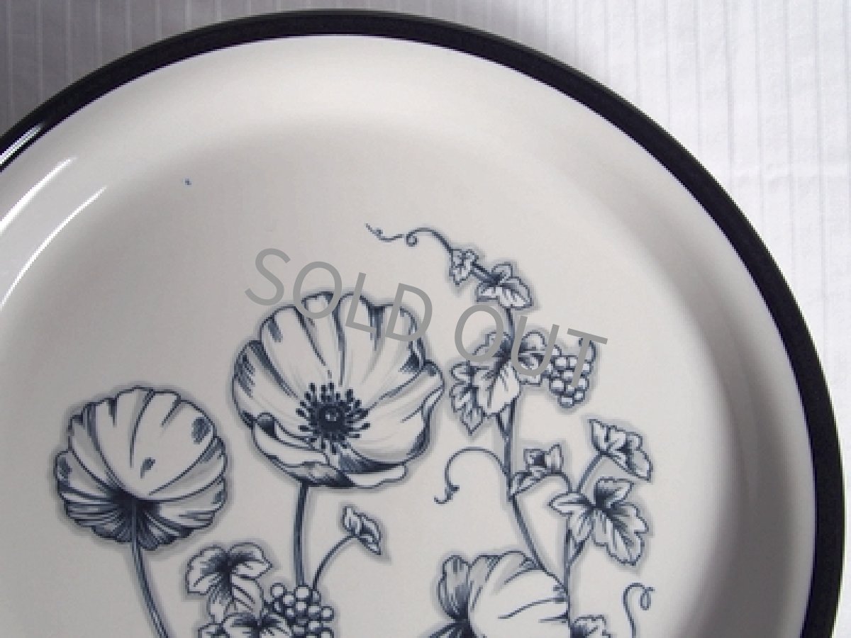 画像2: NITTO ノリタケ ストーンウェア　ディナー皿　ムーンフラワー 27.3cm (2)