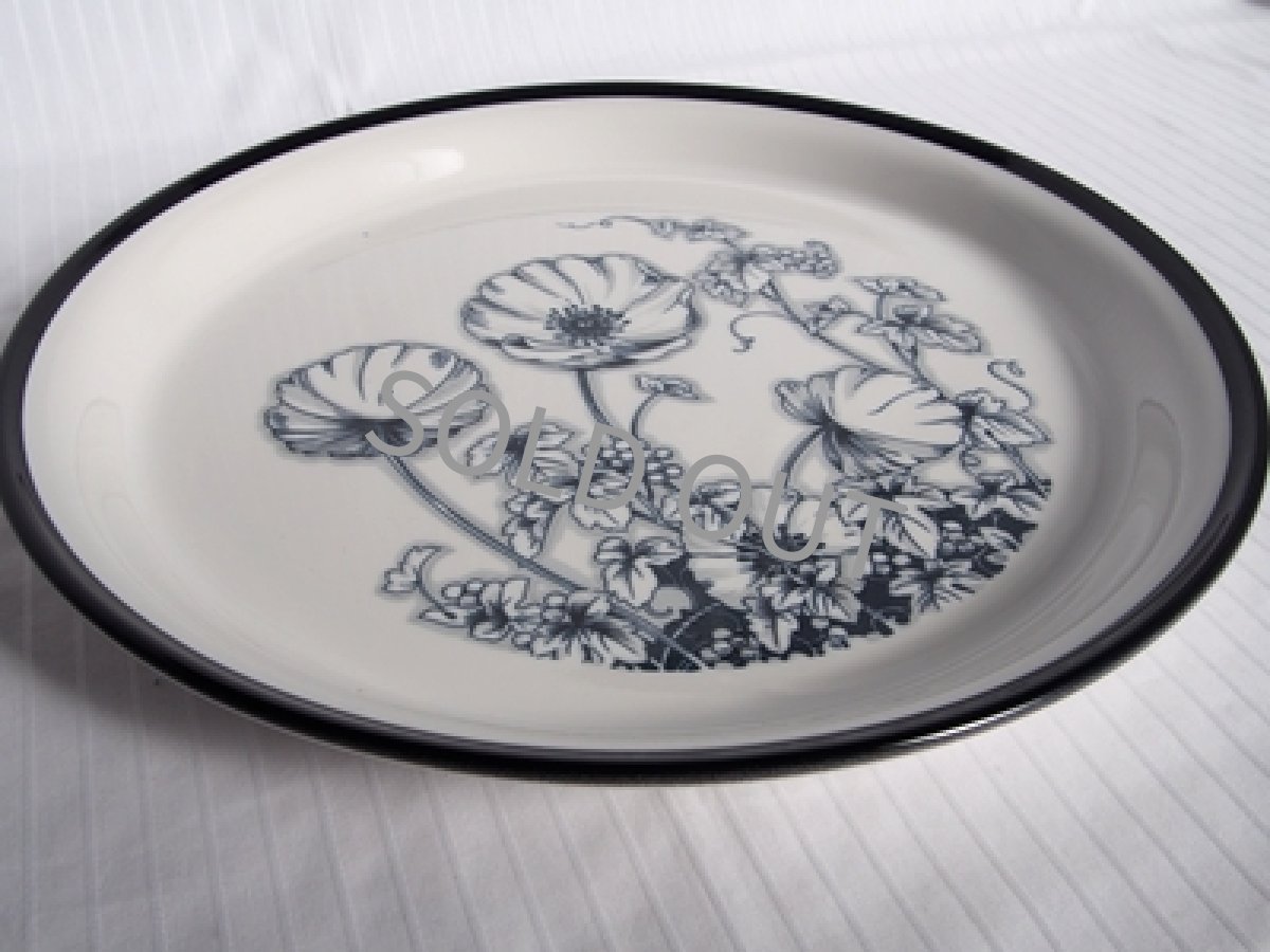 画像5: NITTO ノリタケ ストーンウェア　ディナー皿　ムーンフラワー 27.3cm (5)