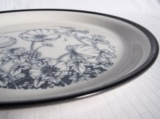 画像7: NITTO ノリタケ ストーンウェア　ディナー皿　ムーンフラワー 27.3cm (7)